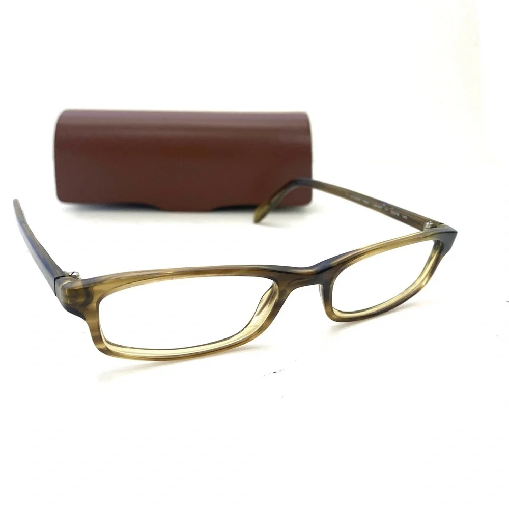 Oliver Peoples Women's Olive Lance Rectangle Eyeglass Frame with Clam Shell Case